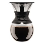 Кофейник с фильтром Bodum Pour Over 1 л. чёрный