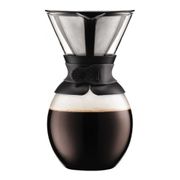 Кофейник с фильтром Bodum Pour Over 1.5 л. чёрный