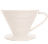 Воронка Tiamo HG5538W керамическая, белая
