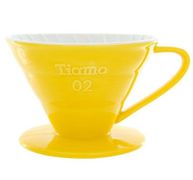 Воронка Tiamo HG5544Y керамическая, желтая