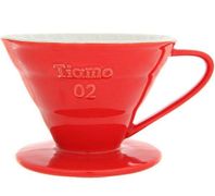 Воронка Tiamo HG5544R керамическая, красная