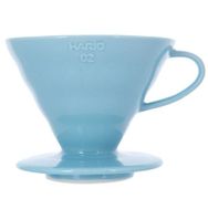 Воронка керамическая для приготовления кофе HARIO 3VDC-02-BU-UEX, голубая