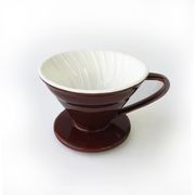Воронка керамическая AnyBar V60-02, на 3-4 чашки, коричневая