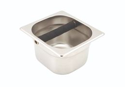 Нок-бокс металлический для кофейного жмыха 17,6*16,2*10 см. MGsteel