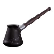 Турка Ceraflame Ibriks черная с декором, 0.15л.