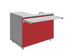 Прилавок кассовый Luxstahl КК-1200 мкл002