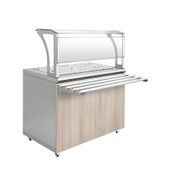 Мармит вторых блюд паровой Luxstahl МВП-1500 мкл015