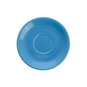 CS6652Blue Блюдце круглое d=15 см., для чашки арт.CS6651, фарфор,цвет голубой, Lantana, SandStone,