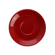 CS6652Red Блюдце круглое d=15 см., для чашки арт.CS6651, фарфор,цвет красный, Lantana, SandStone, К