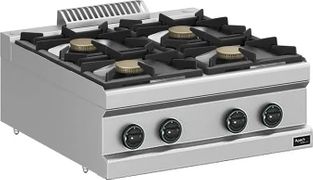 Плита 4 конфорочн.700 сер. APACH APRG-77T/PL Cook Line