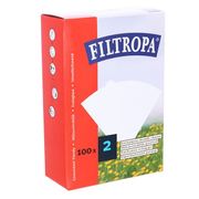 Фильтры Filtropa для кофеварок 02/100 белые 100шт. 