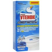 Чистящее средство: УТЕНОК Стикер Чистоты МОРСКОЙ /пач.=3 шт. (пач.)