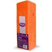 Салфетки Plushe Maxi Professional,1сл 400л, интенсив, сплошное, 4 в уп, оранжевый