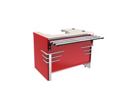 Прилавок кассовый RТ1АR Case 1105х700х860мм (правый)