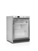 Шкаф холодильный со стеклом TEFCOLD UR200SG нержавеющий