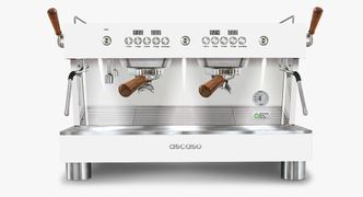 Кофемашина Ascaso Barista T plus 2GR мультигруппная автоматическая, white|wood