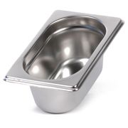Гастроемкость из нержавеющей стали Luxstahl GN 1/12 132х109х100 мм