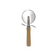 Нож для пиццы d=6,5 см. нерж. с дерев. ручкой MGsteel