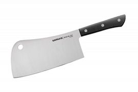 Топорик кухонный  Samura HARAKIRI SHR-0040B/K 180 мм, корроз.-стойкая сталь, ABS пластик