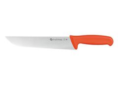 Нож для мяса Supra Colore (красн. ручка, 24 см) Sanelli 4309024