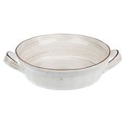 Блюдо с ручками д/подачи,запекания P.L. PROFF CUISINE White Fusion d=22,5 см ( с ручками 28 см) 81223027