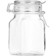 Банка для сыпучих продуктов ,стекло; силикон,металл; 275мл; прозр. Optima 4148608