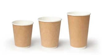 Стакан ThermoCup 250мл Крафт