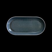 Блюдо овальное 11,5" 295х140 мм, голубой «Corone Oceano»