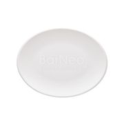 Блюдо овальное 250*190 мм. Bonna Белый Пьюре Дот, форма Мув S-PRDMOV25OV
