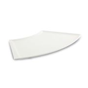 Блюдо веер 38х18 см Ever Unison White JF11A/White