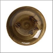 Салатник «Крафт Браун» фарфор 1л D=255,H=35мм коричнев. STEELITE 3030723