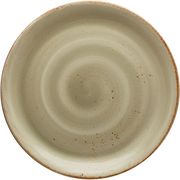 Тарелка «Крафт Грин» мелкая фарфор D=28,H=2см зелен. STEELITE 3011949