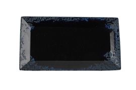 Тарелка прямоугольная  PORLAND ROOT BLUE 22 см