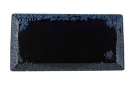 Тарелка прямоугольная  PORLAND ROOT BLUE 32 см