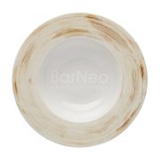 Тарелка д/пасты гастро Falme Brown 25см. 400мл. фарфор By Bone
