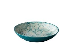 Тарелка глубокая d 21 см h 4 см, цвет бирюзовый STYLE POINT QU90102