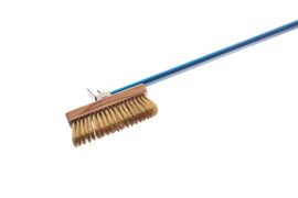Щетка для печи GI.METAL l=150 см. 20*6,6 см. с медной щетиной