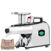 Соковыжималка Tribest Green Star Elite GSE-5350 хром, с доп фруктовым носиком, с набором для лапши