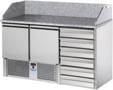 Стол для пиццы охлаждаемый Tecnodom SLV02C6