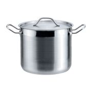 Кастрюля с крышкой P.L. PROFF CUISINE Eco Line 16л. (30*23) 18/0 81200006