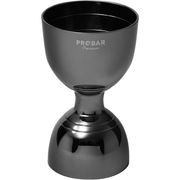 Джиггер PROBAR «Оникс» 30/60 мл, сталь нерж., D=45/52, H=87мм, черный 2040163